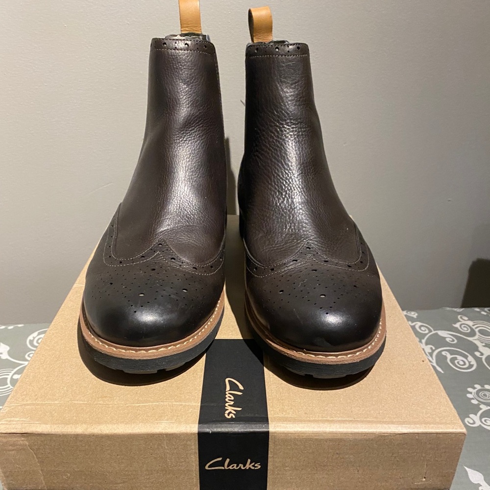Men’s Clark’s boots!
